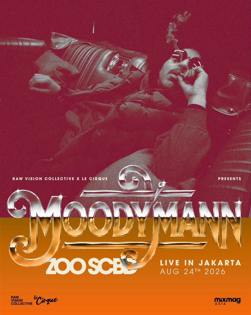 Moodymann Jakarta event poster