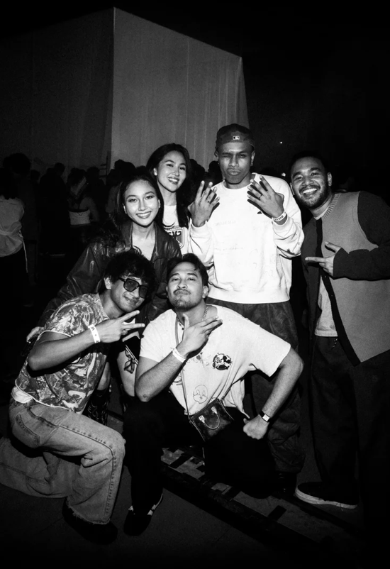 Crowd at YE Listening Party