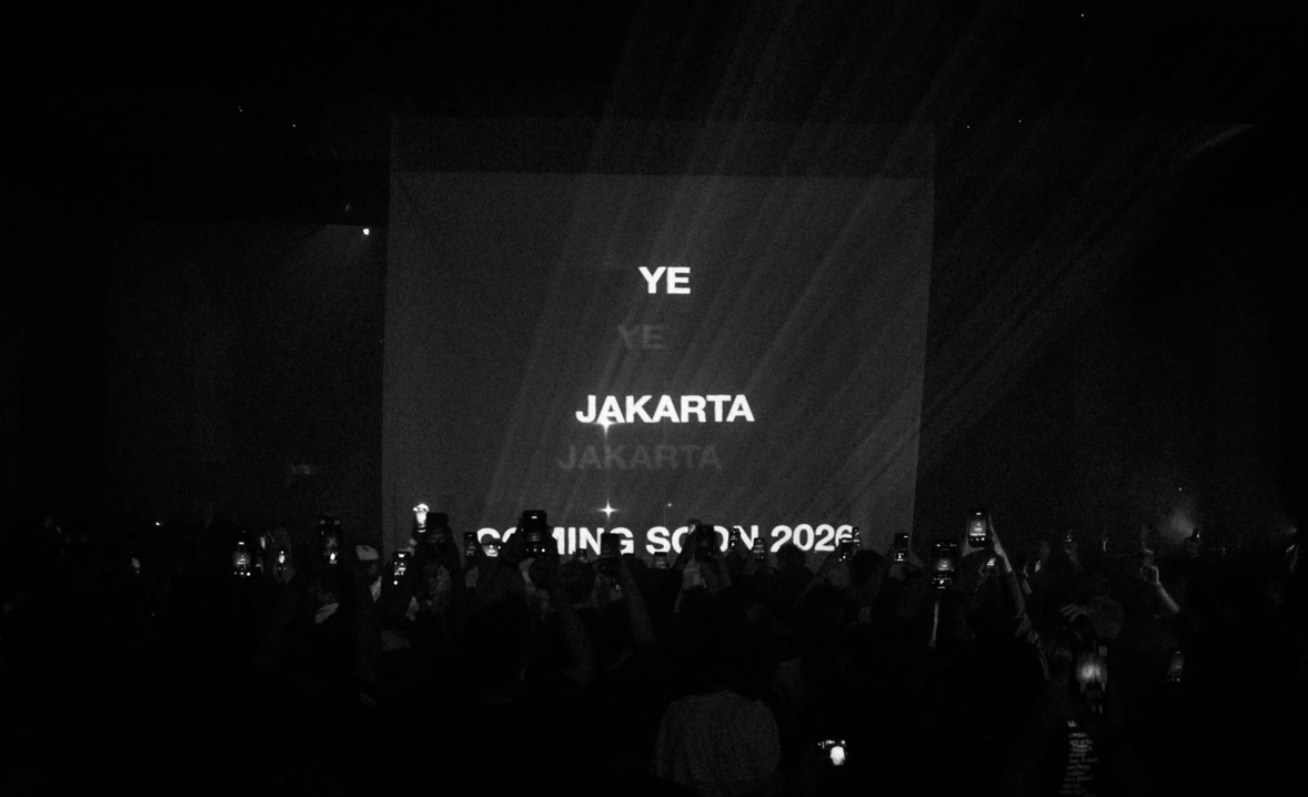 Audience at YE Listening Party